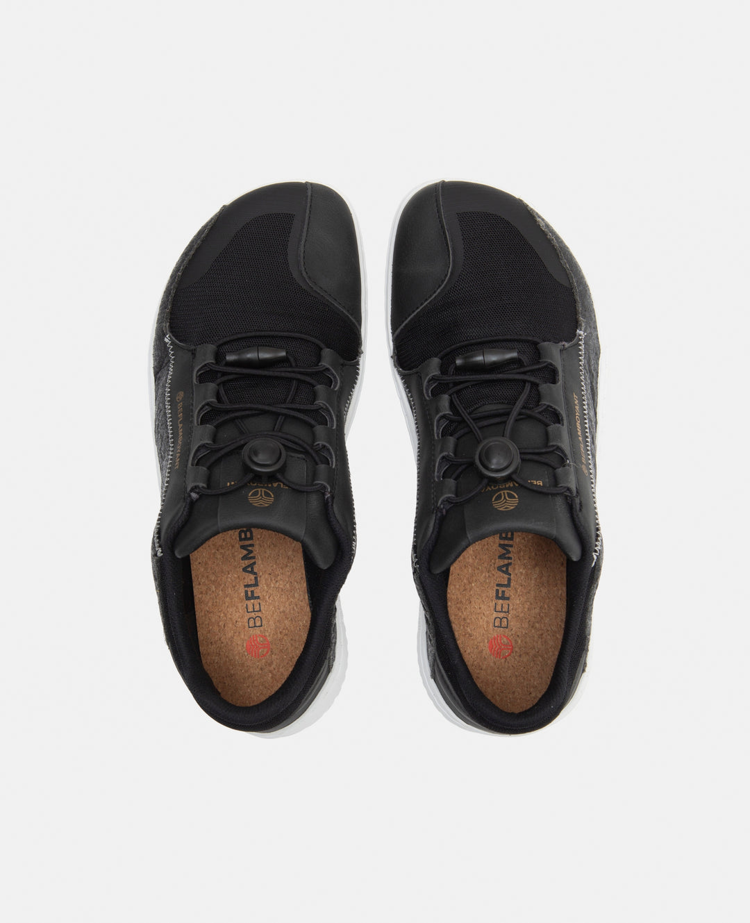 Minimal Black Vegan Barefoot Sneakers