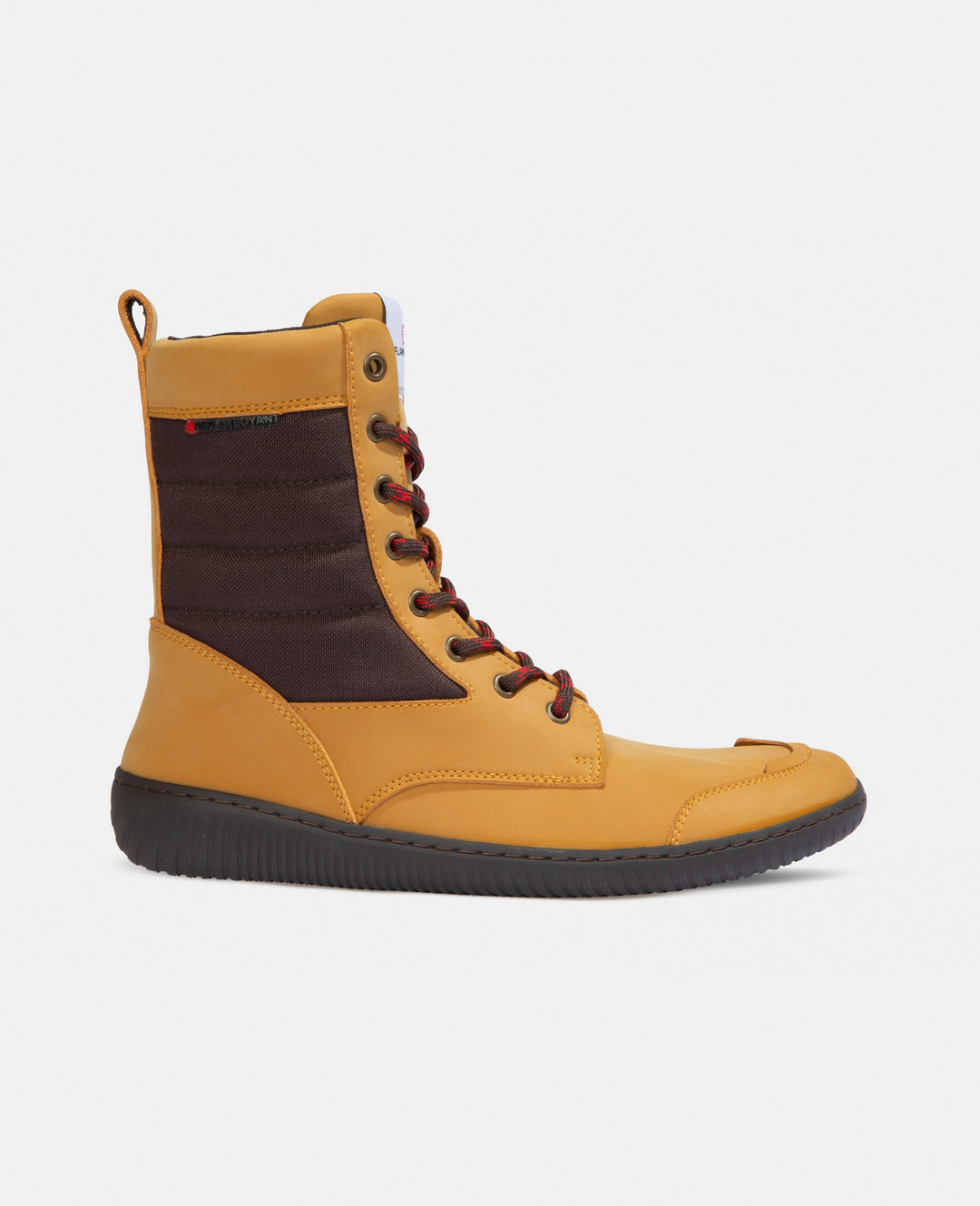 Minimal Yellow Vegan Barefoot Boots