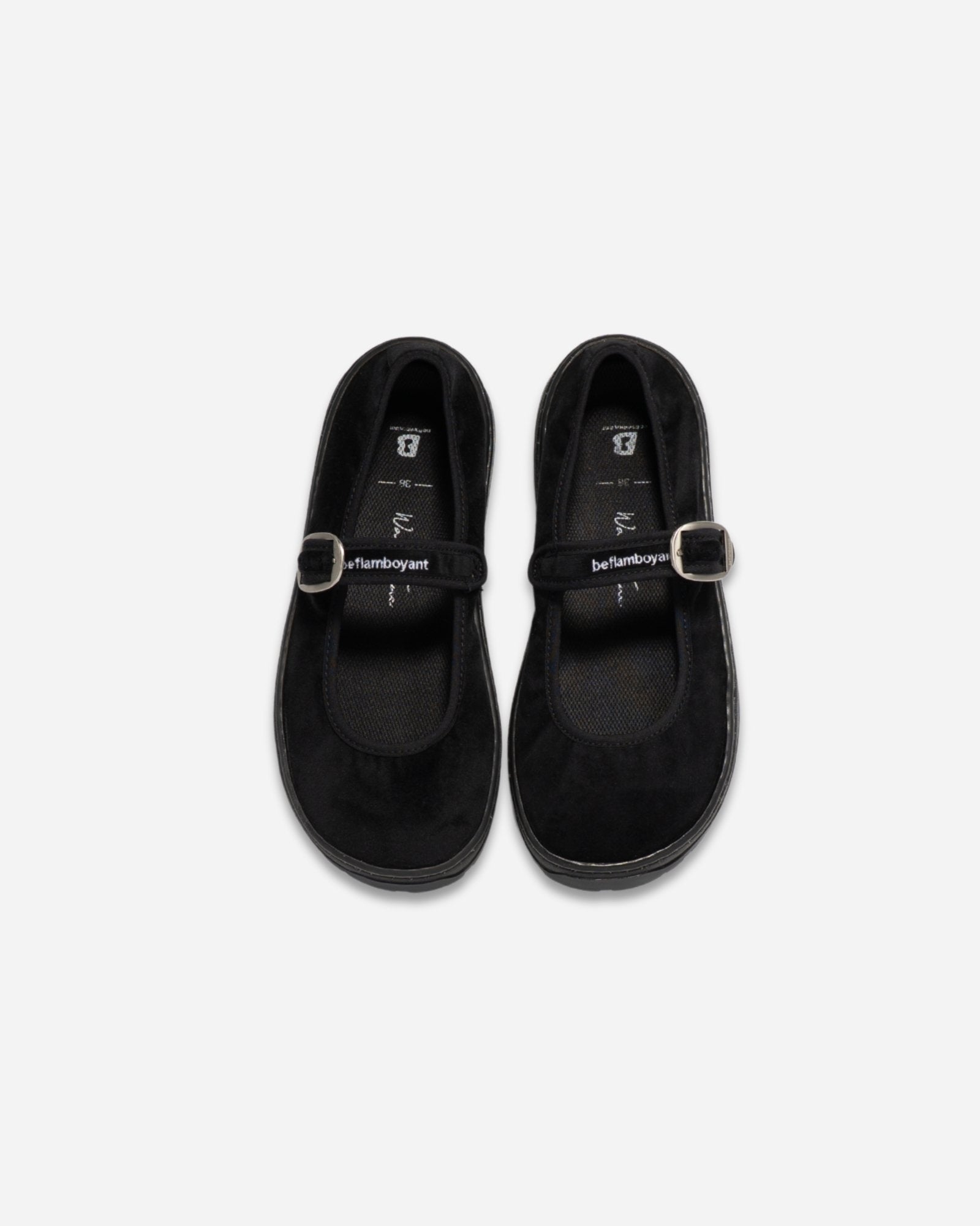 black ballerina barefoot mary jane beflamboyant sky view