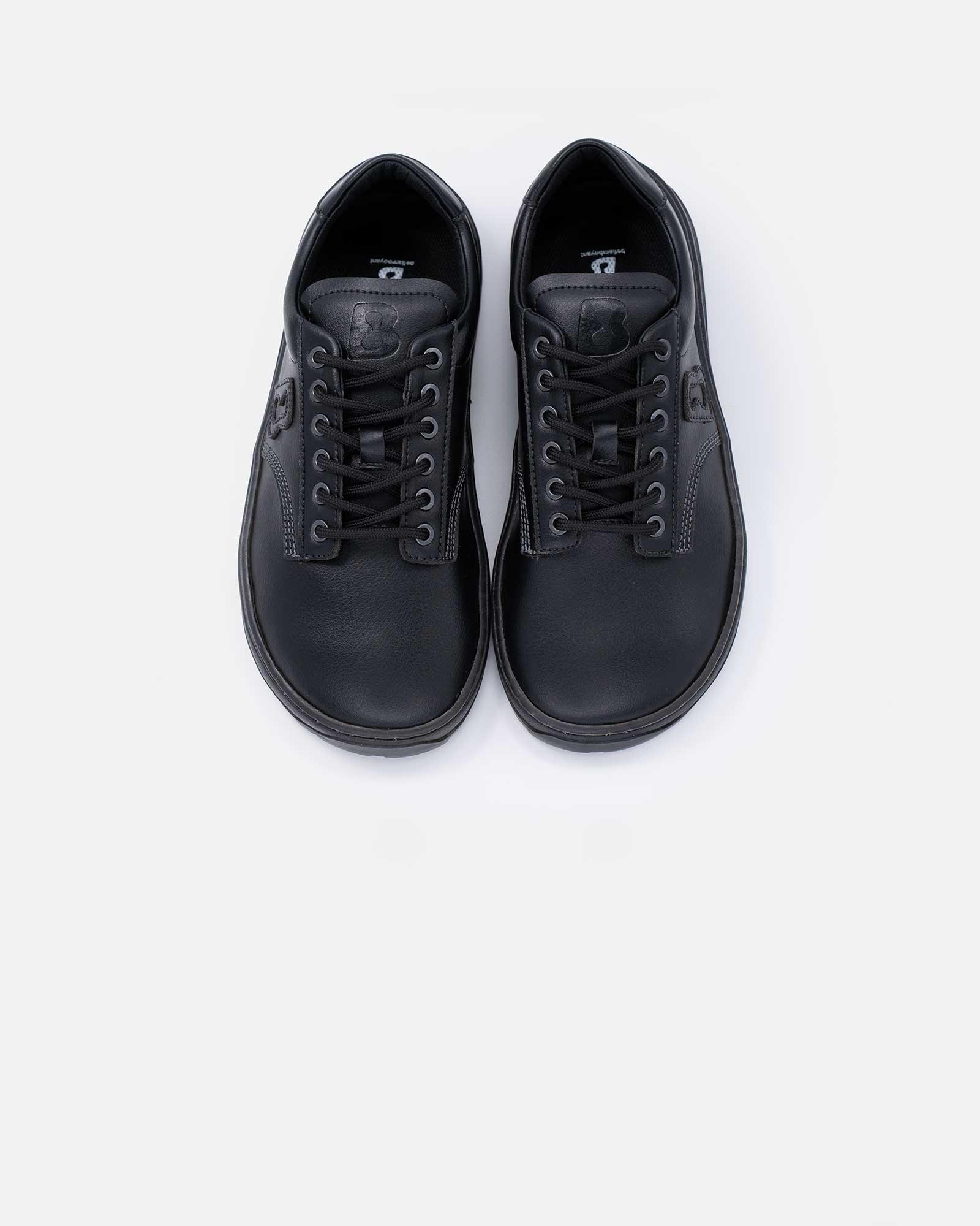black-shoe-scent-front-view-barefoot-beflamboyant_0f2a741a-c9ab-4308-b23f-a4a3e30c5a27 - BEFLAMBOYANT