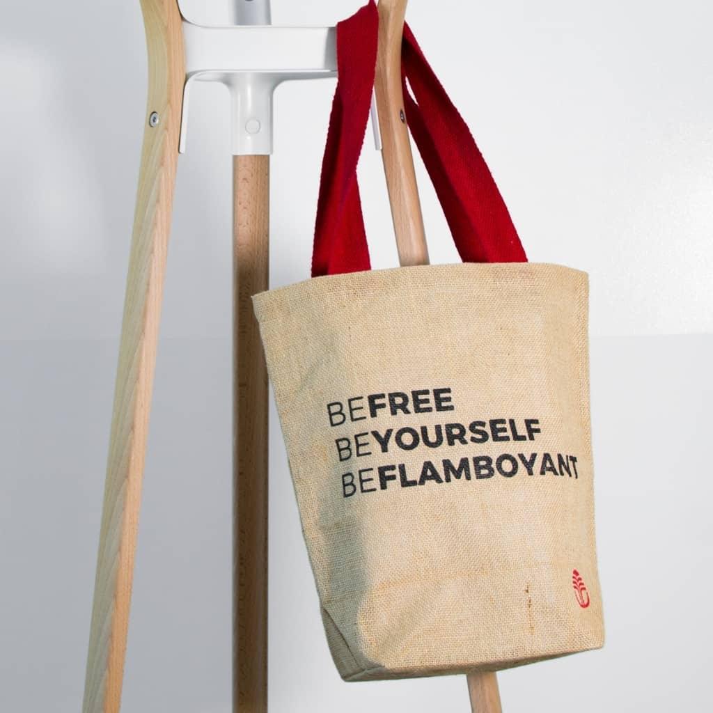 Extra Natural Jute Bag BEFLAMBOYANT