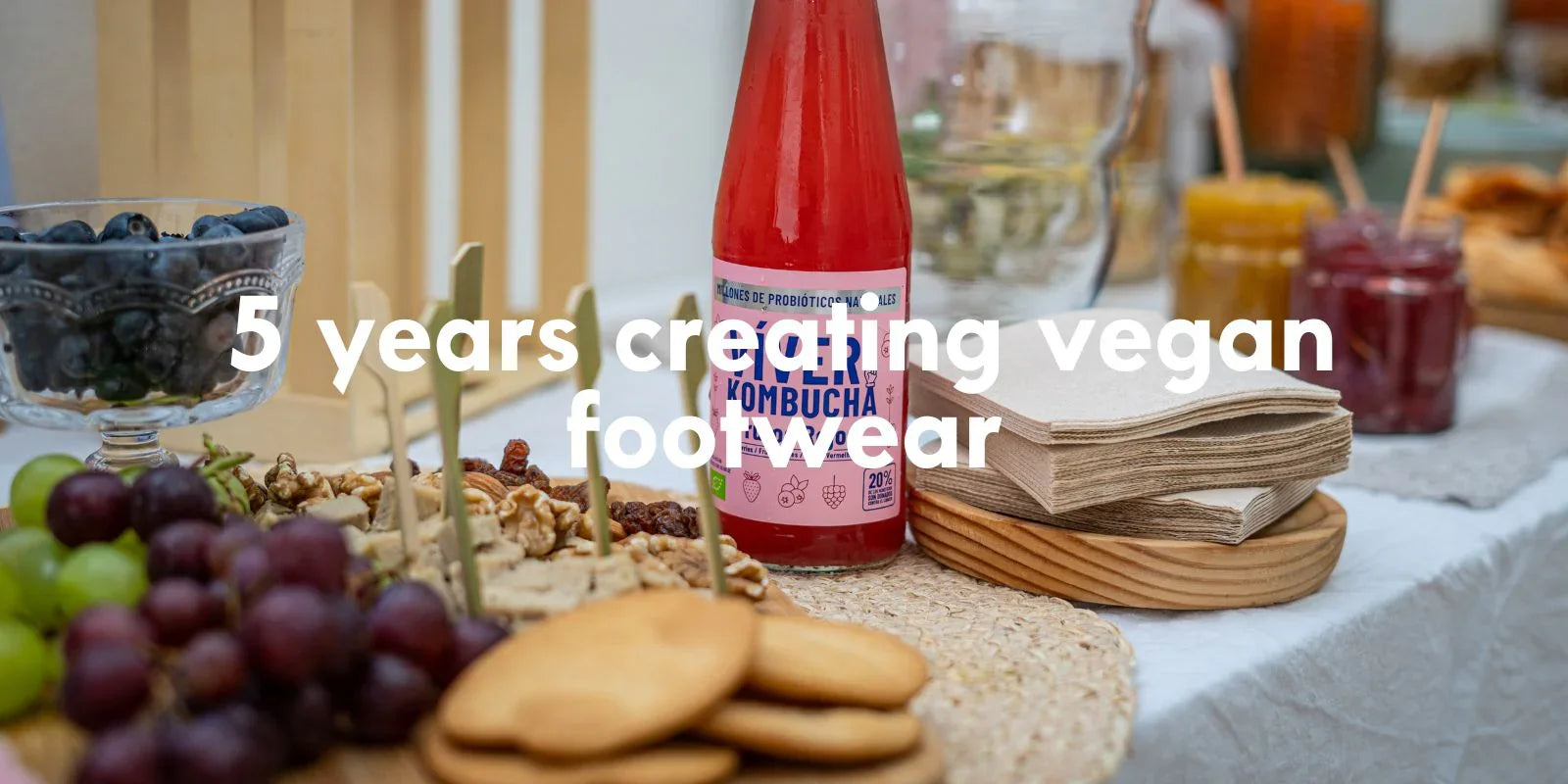 5 years creating vegan footwear