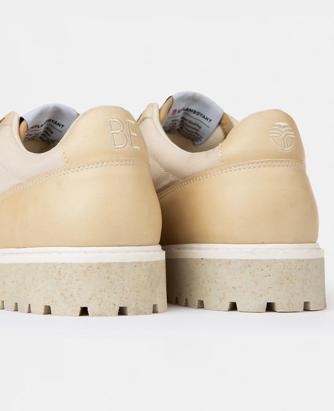 Beige Coco Vegan Shoes - BEFLAMBOYANT