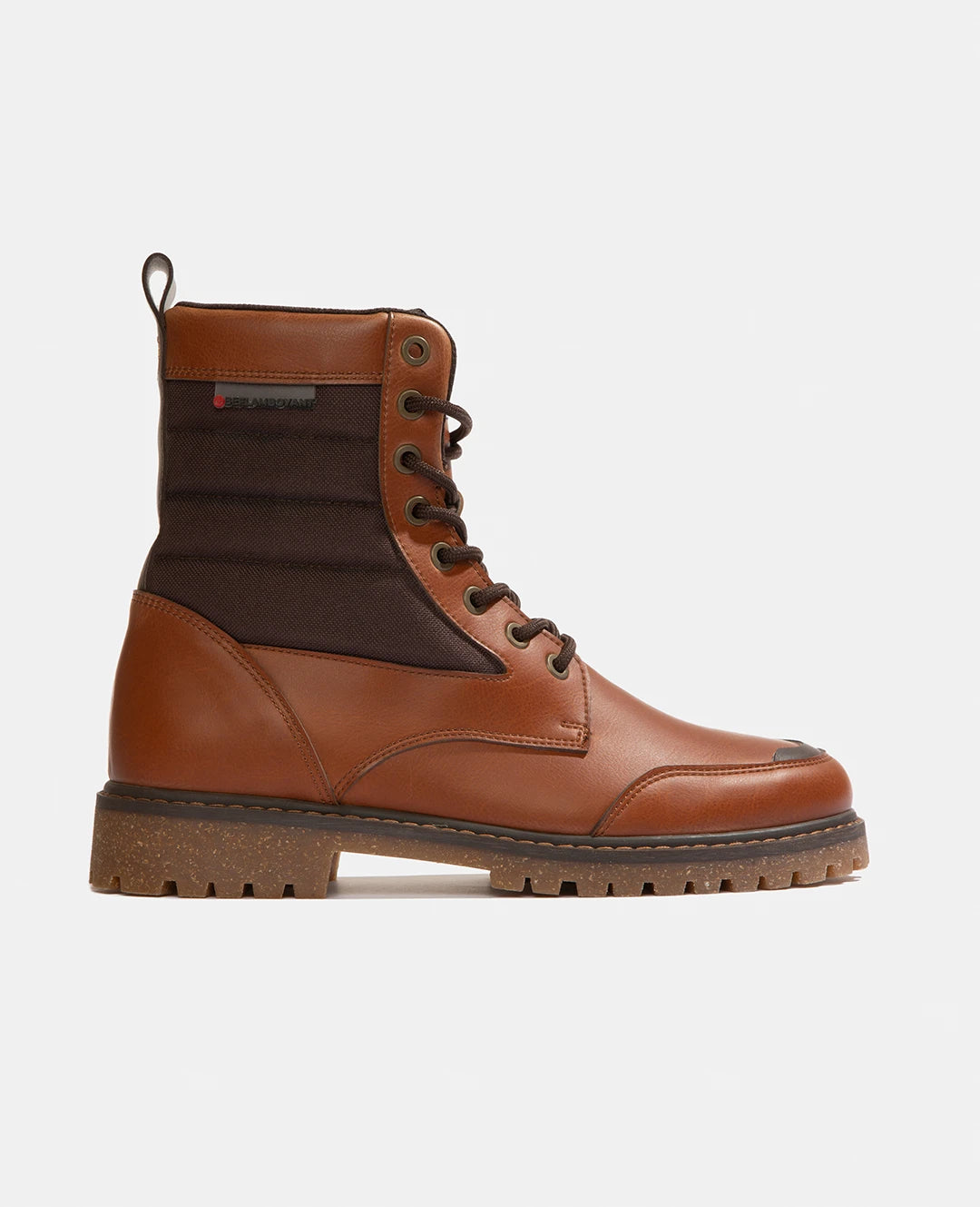 Chocolate Coco High Top Vegan Boots