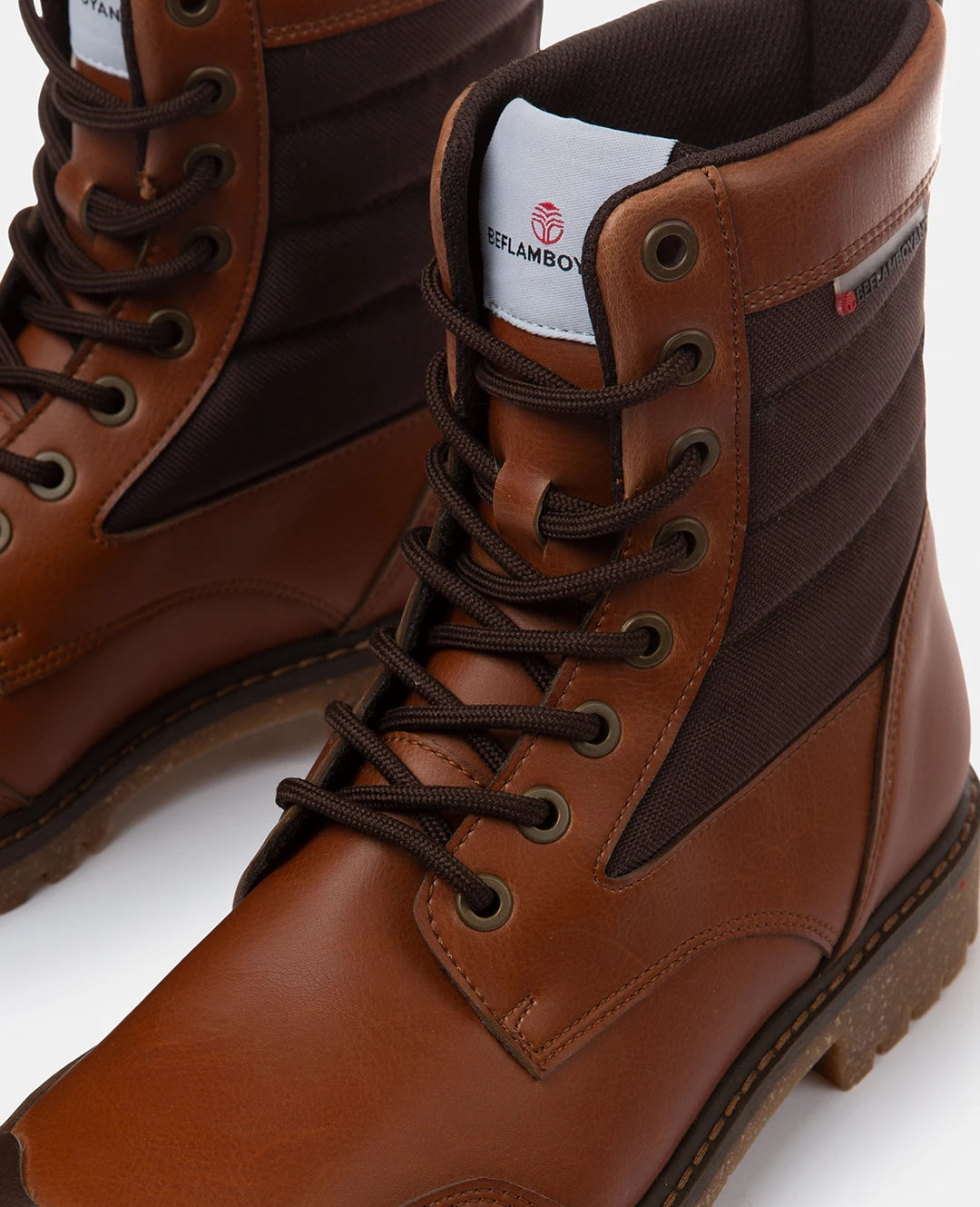 Chocolate Coco High Top Vegan Boots