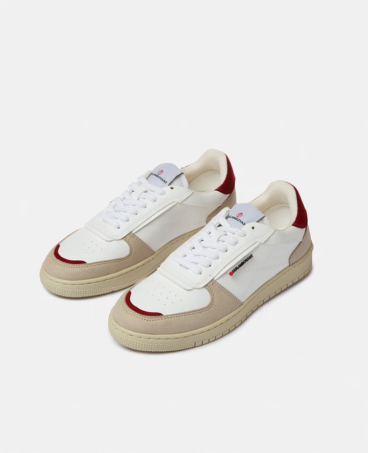 Manimal Burgundy Vegan Shoes - BEFLAMBOYANT