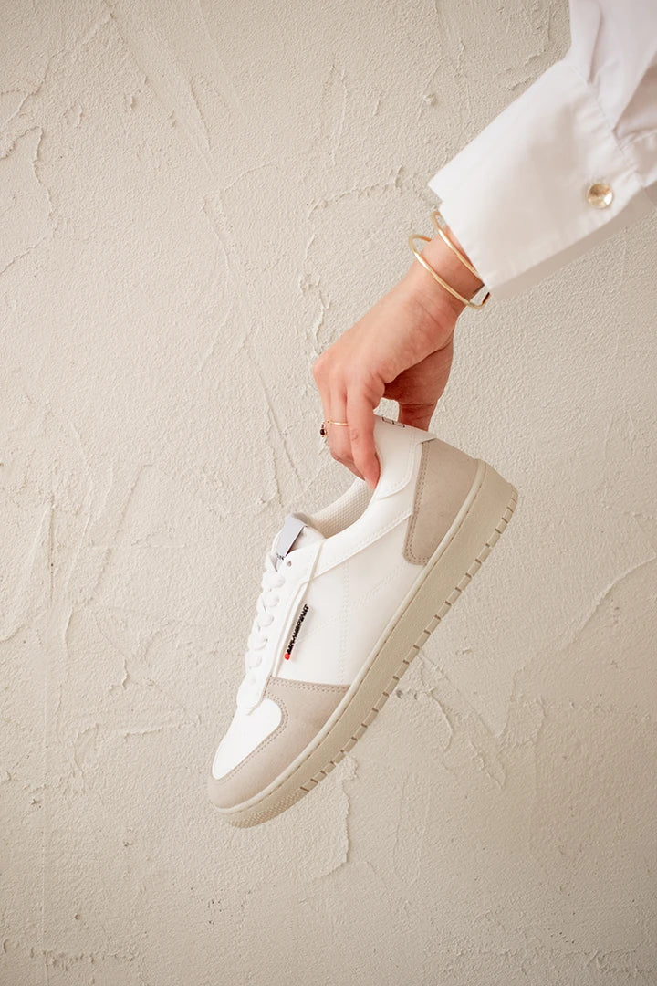 Manimal White Vegan Shoes - BEFLAMBOYANT