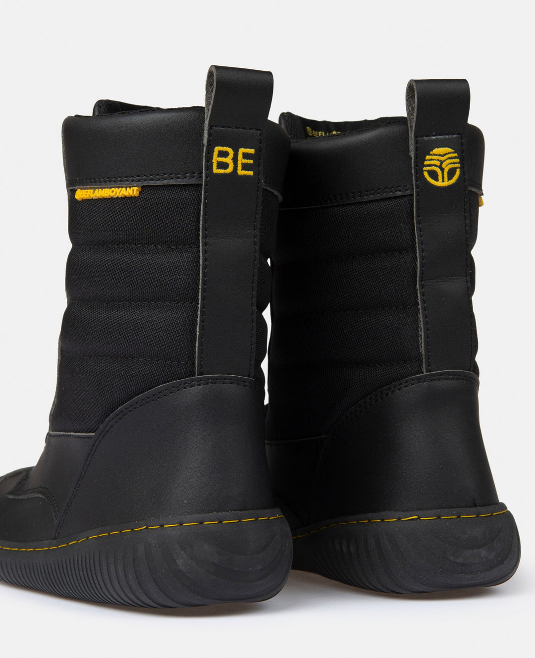 Minimal Black Vegan Barefoot Boots - BEFLAMBOYANT