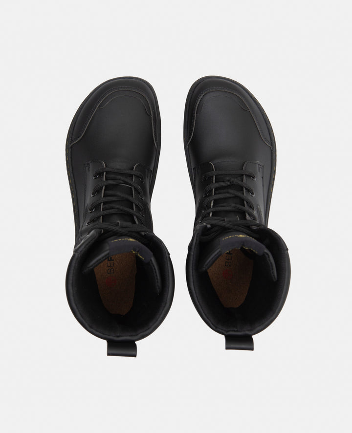 Minimal Black Vegan Barefoot Boots - BEFLAMBOYANT