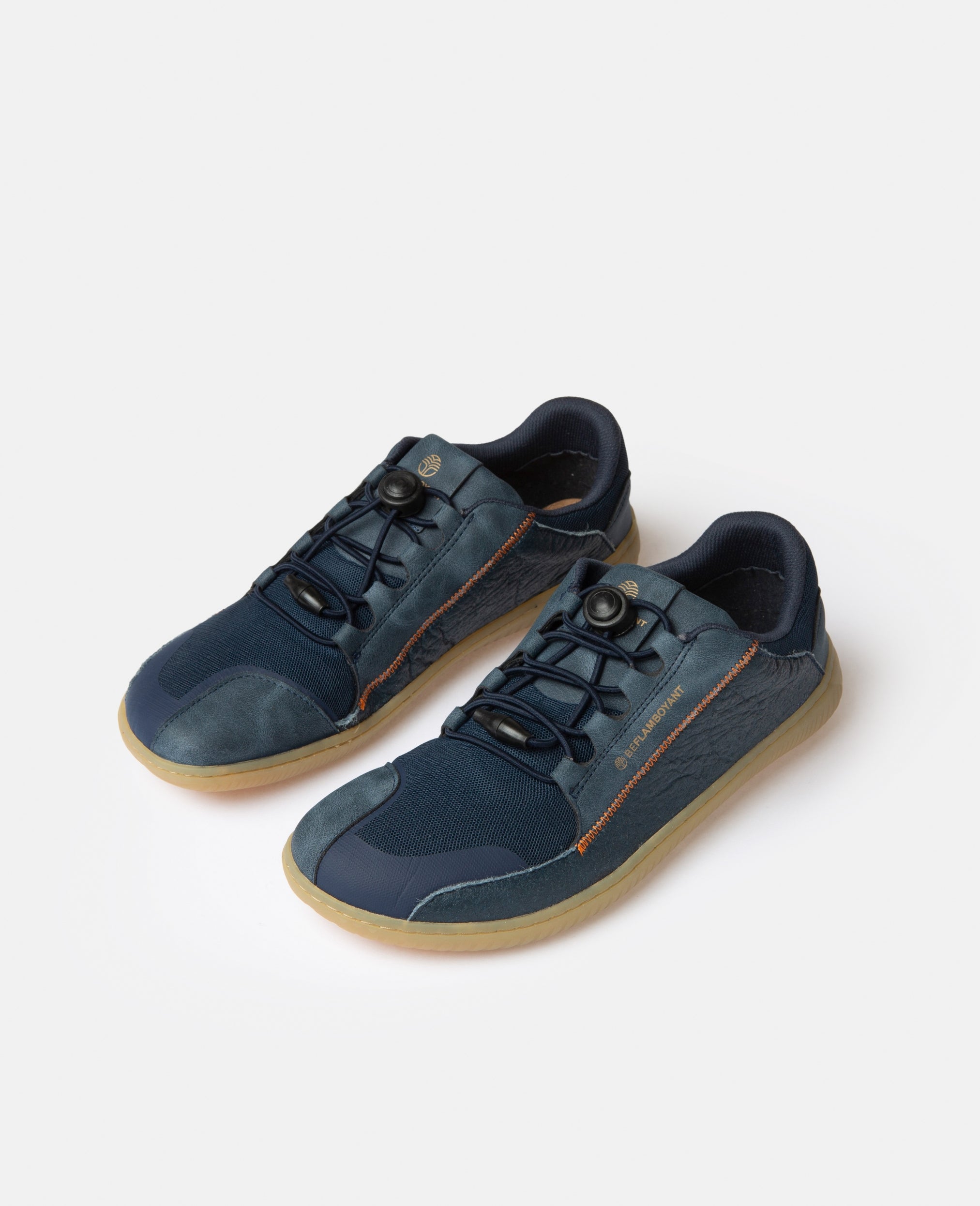 Minimal Navy Vegan Barefoot Sneakers - BEFLAMBOYANT