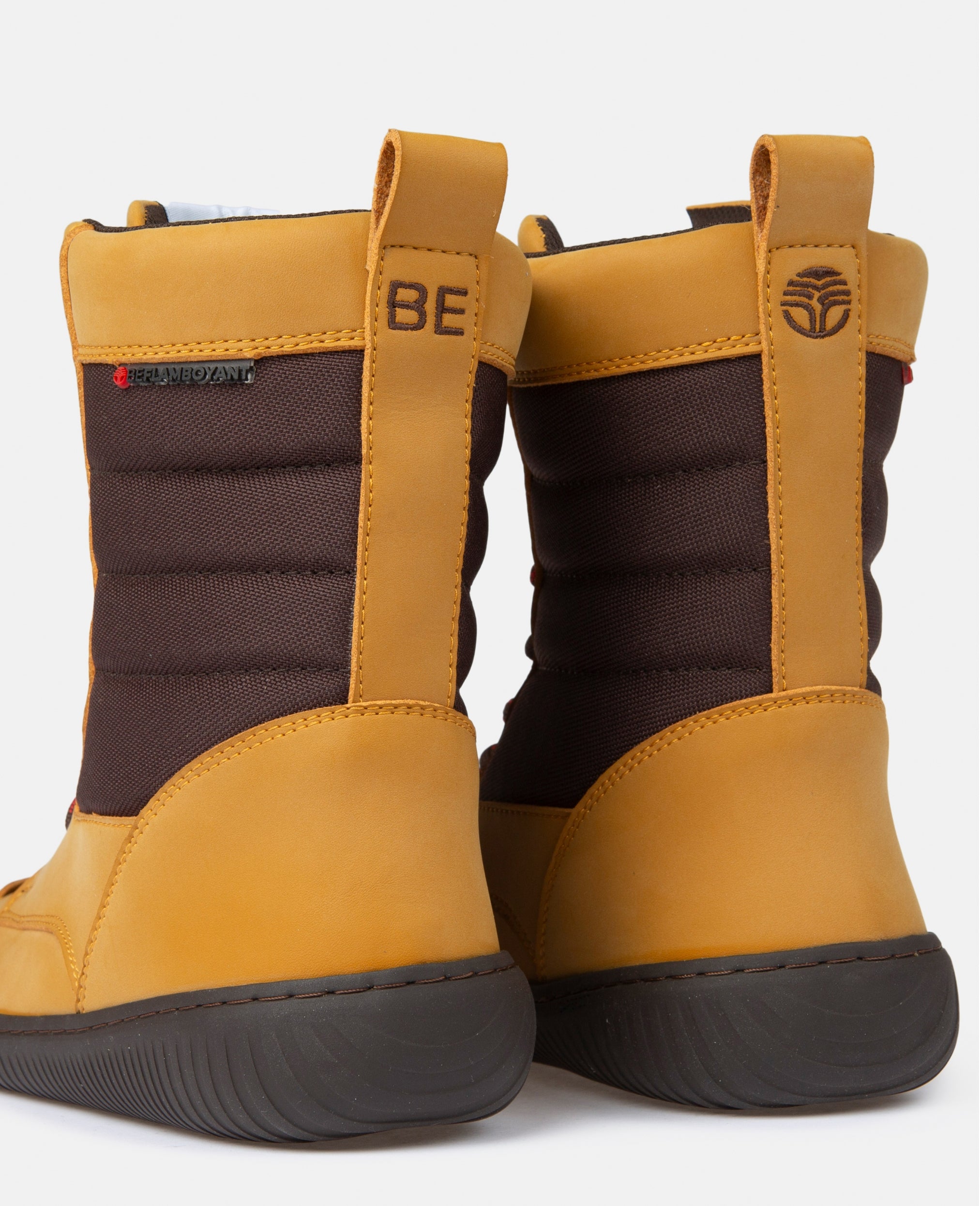 Minimal Yellow Vegan Barefoot Boots BEFLAMBOYANT