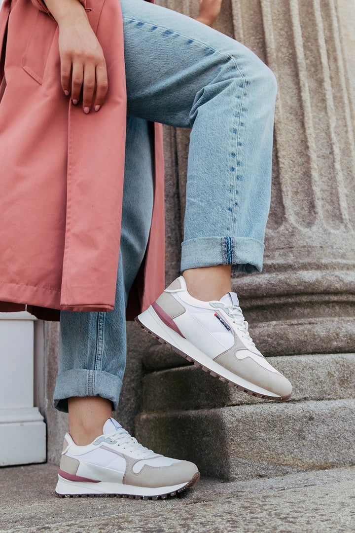 Street White Vegan Shoes - BEFLAMBOYANT