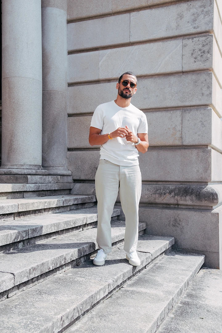 Manimal White Vegan Shoes - BEFLAMBOYANT