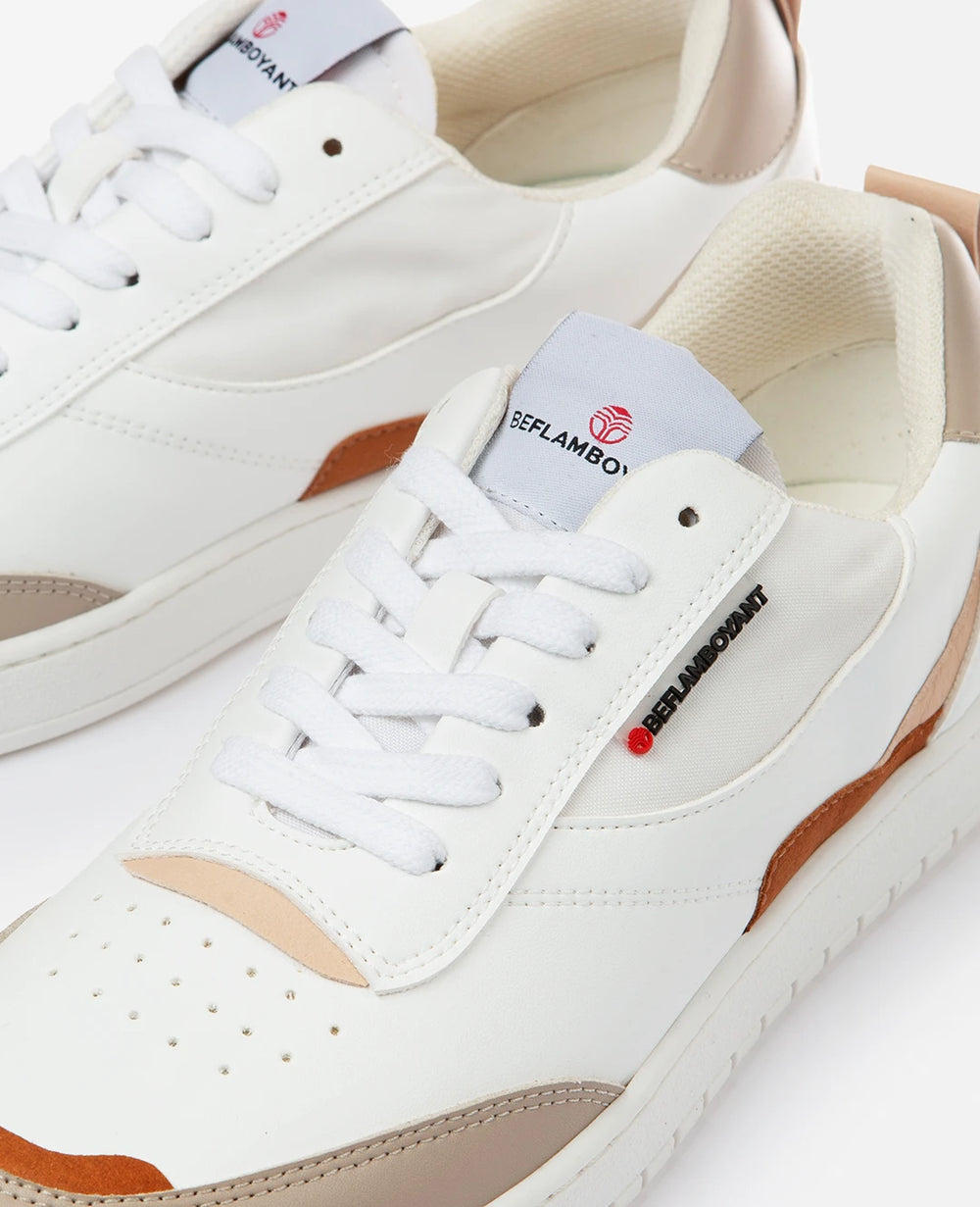 UX-68 Sand Vegan Shoes - BEFLAMBOYANT