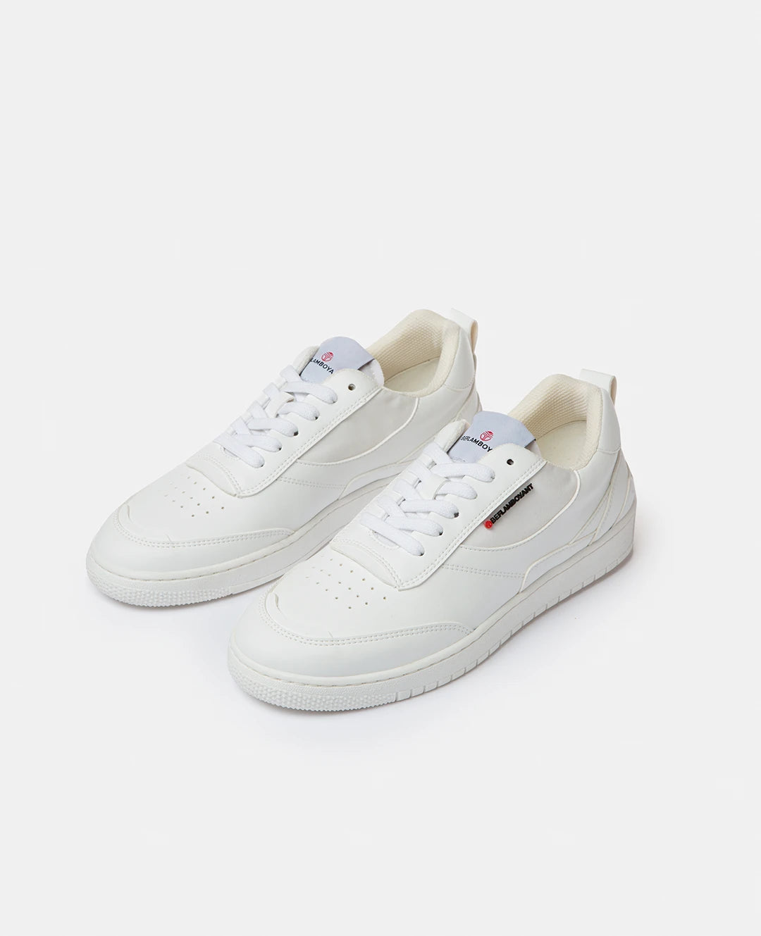 UX-68 White Vegan Shoes - BEFLAMBOYANT