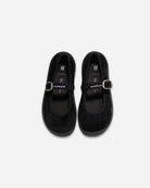 black ballerina barefoot mary jane beflamboyant sky view