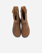 oak cowboy boots barefoot beflamboyant sky view