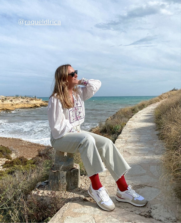 Street White Vegan Shoes - BEFLAMBOYANT