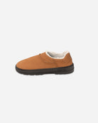 slipper barefoot brown beflamboyant side view