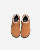 slipper barefoot brown beflamboyant sky view