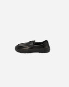 black barefoot loafer beflamboyant side view
