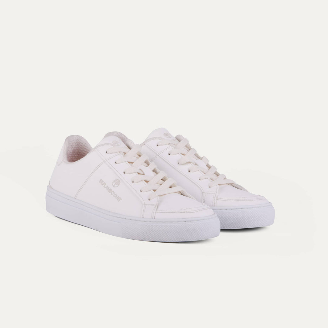 Manimal White Vegan Shoes BEFLAMBOYANT