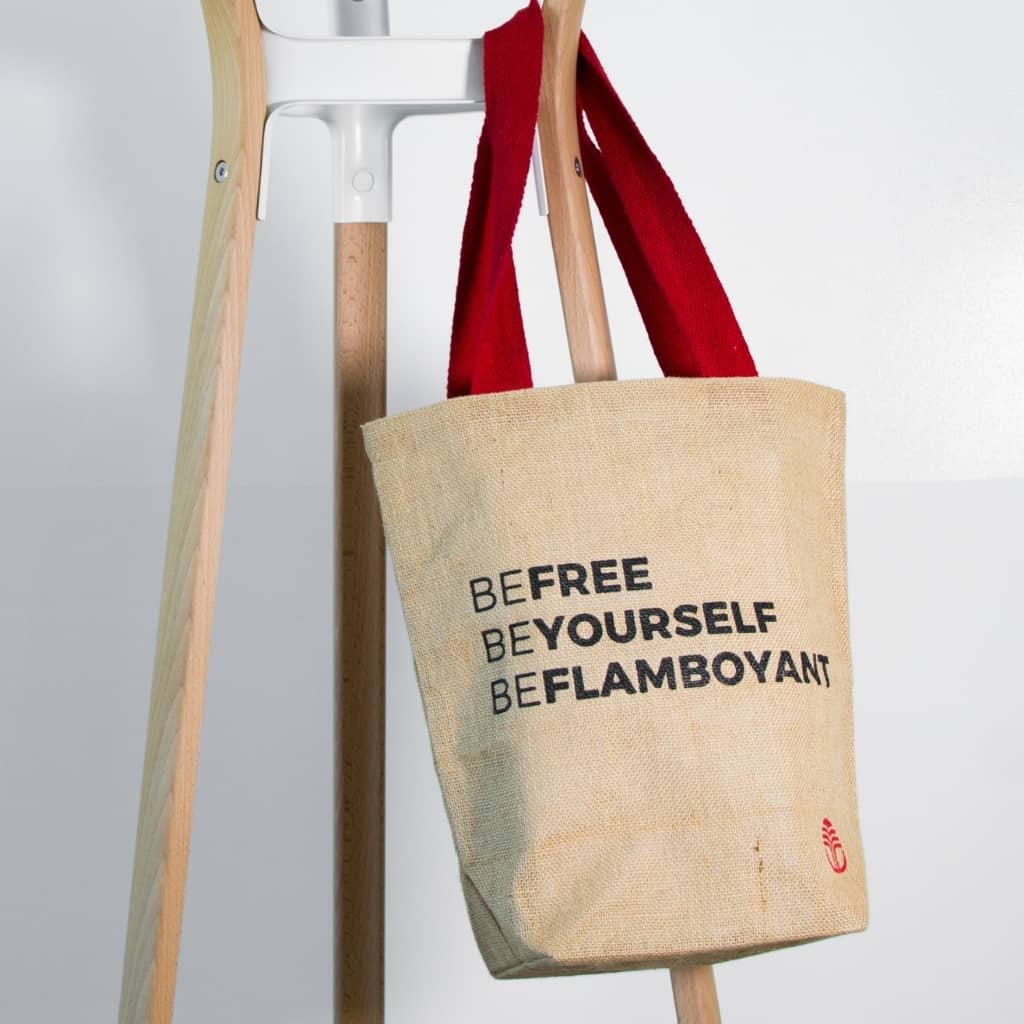 Extra Natural Jute Bag BEFLAMBOYANT