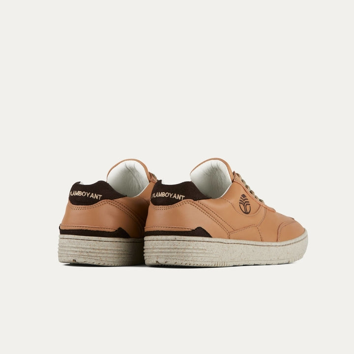 UX-68 Caramel Vegan Shoes BEFLAMBOYANT